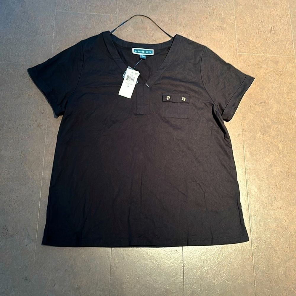 Karen Scott top size large